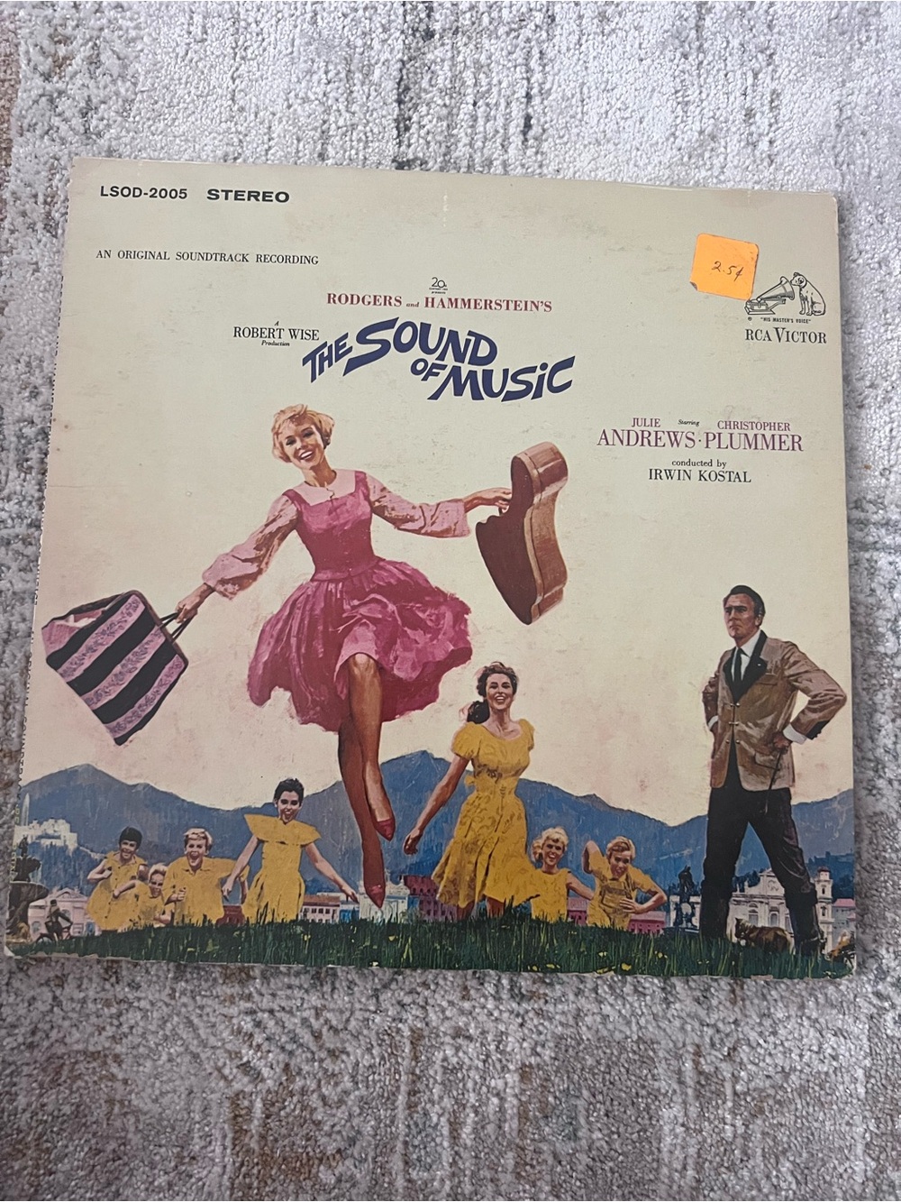 The Sound Of Music (An Original Soundtrack Recording) Vinyl LP Album US 1965